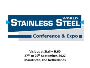 STAINLESS STEEL WORLD – 2022